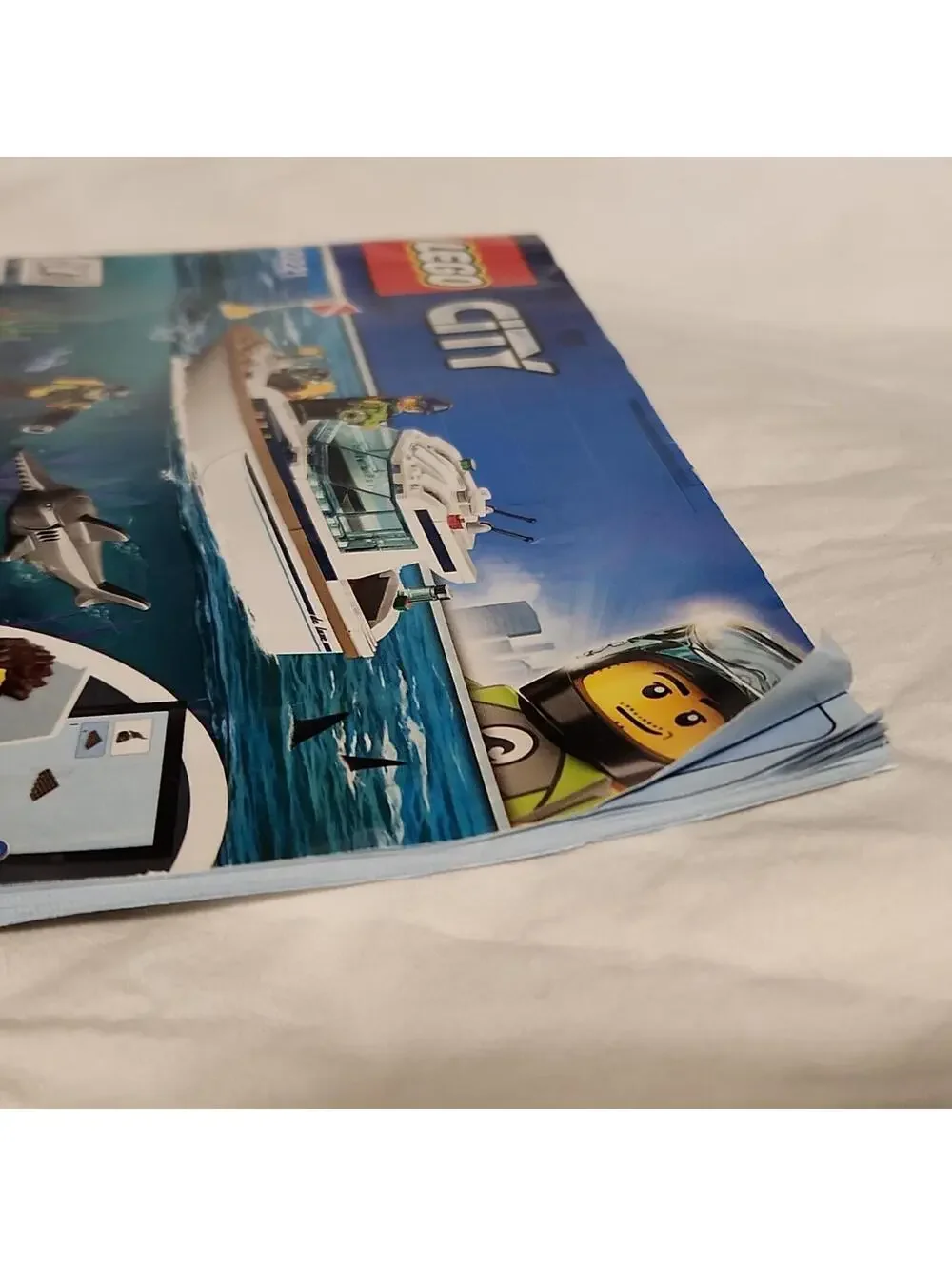 Lego 60221 Diving Yacht Boat Instruction Book Only
